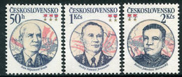 CZECHOSLOVAKIA 1983 Soviet Army Commanders MNH / **.  Michel 2717-19 - Ongebruikt