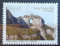 C 3170 Brazil Depersonalized Stamp Santa Catarina Charms Tourism 2012 Holed Stone Ubirici - Gepersonaliseerde Postzegels