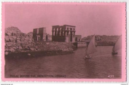 (Egypte) 084, Assouan, Philae Beffore The Inundation - Assouan