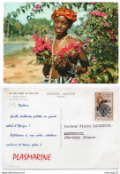 GF Sierra Leone 005, Jeune Fille Aux Fleurs, état - Sierra Leone