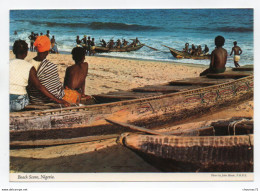 GF (Nigeria) 012, John Hinde 2NG71, Beach Scene - Nigeria