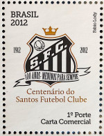 C 3186 Brazil Stamp Santos Football 2012 - Unused Stamps