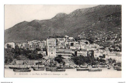 (Algérie) Bougie 034, LL 8, Le Port, La Ville Et Le Gouraya - Bejaia (Bougie)
