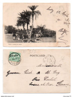 (Egypte) 353, Suez, Fontaine De Moise, Dos Non Divisé - Suez