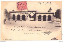 (Algérie) 192, Laghouat, Geiser 6, La Porte D'Alger, Dos Non Divisé - Laghouat