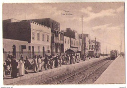 (Egypte) 253, Suez, The Postcard Trust T 847, La Gare, D'un Carnet - Sues