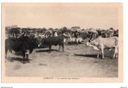Djibouti 051, Cliché GB, Le Marché Aux Bestiaux - Djibouti