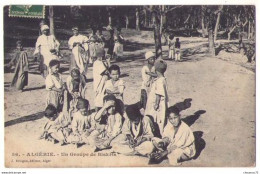 (Algérie) 048, Enfants, Bringau 56, Un Groupe De Biskris - Niños