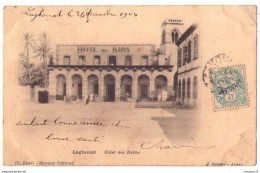 (Algérie) 195, Laghouat, Geiser, Hotel Des Bains, Dos Non Divisé - Laghouat