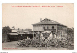 Guinée 029, Fortier 576, Konakry, N° 55, La Gare - Guinée Française