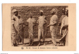 Burkina Faso 040, Nels No 153, Groupe De Danseurs Samos Costumés - Burkina Faso