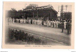 Djibouti 044, Cliché GB, 14 Juillet 1914, Tribune Officielle - Djibouti