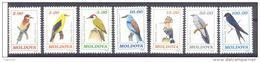 1993. Moldova, Birds, 7v, Mint/** - Moldavie