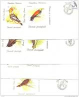 1993. Moldova, Birds, 7 FDC, Mint/** - Moldavië