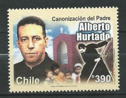 Chile - 2005 Canonization Of Father Alberto Hurtado Cruchaga. MNH** - Cile