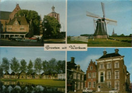 AK134 - Ansichtskarte / Postkarte: Groeten Uit Workum - Niederlande - 13.03.1973 - Workum