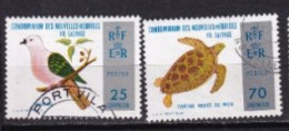 NOUVELLES HEBRIDES Dispersion D'une Collection Oblitéré Et Mlh    1974 Faune - Used Stamps