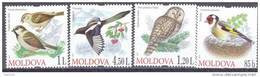 2010. Moldova, Birds Of Moldova, 4v,mint/** - Moldavie