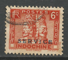 INDOCHINE SERVICE  N° 6 OBL / Used - Otros & Sin Clasificación