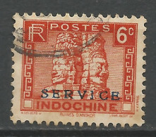 INDOCHINE SERVICE  N° 6 OBL / Used - Other & Unclassified
