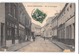 CPA 59 Bavay Louvignies Rue De Gommegnies - Bavay