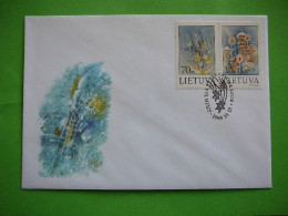 FDC - Christmas # Lietuva Litauen Lituanie Litouwen Lithuania 1999 #Mi.715/7 - Lituanie