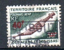 AFARS Et ISSAS Poignard Afar 1975 N° 393 - Used Stamps