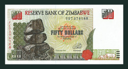 # # # Banknote Simbabwe (Zimbabwe) 50 Dollars 1994 (P-8) UNC # # # - Simbabwe