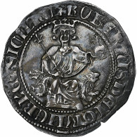 Comté De Provence, Robert D'Anjou, Carlin, 1309-1343, Argent, SUP - Otros & Sin Clasificación