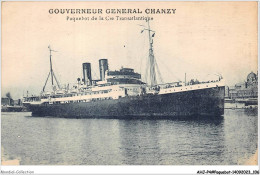 AHJP4-0462 - GOUVERNEUR GENERAL CHANZY - PAQUEBOT DE LA CIE TRANSATLANTIQUE - Passagiersschepen
