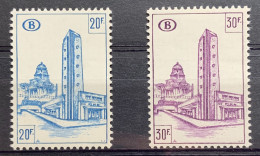 België, 1953-57, TR348/49, Postfris**, OBP 10€ - Neufs