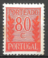 Portugal 1940 - Tipo «Algarismo Ladeado De Ramos» Af 61 - Neufs