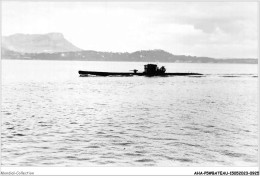 AHAP5-BATEAUX DE GUERRE MARINE CARTE PHOTO-0465- FRANCE - SOUS MARIN COMMANDANT BOUAN - Submarines