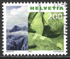 Switzerland 2000. Scott #1089 (U) Mountain Hicker - Usati