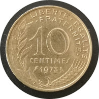 Monnaie France -  1973 - 10 Centimes Marianne - 10 Centimes