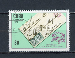 CUBA -  ANNI. DE L'UPU  N°Yt 1762 Obli. - Oblitérés