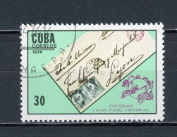 CUBA -  ANNI. DE L'UPU  N°Yt 1762 Obli. - Usados