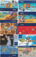 A09 - 10 CARTES A PUCE D'AUSTRALIE Pour 2 € - Australia