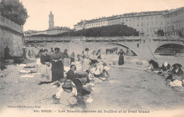 Nice – Les Blanchisseuses Du Paillon Et Le Pont Vieux  - Petits Métiers