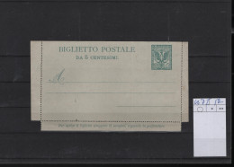 Italien Michel Cat.No. Postal Stat K7 I Unused - Interi Postali