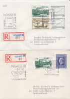 Postal History: Norway Covers With Nidaro 78 Label And Cancel - Cartas & Documentos