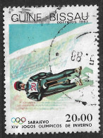GUINE BISSAU – 1983 Winter Olympic Games 20P00 Used Stamp - Guinea-Bissau