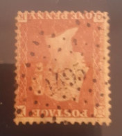 Timbre Avec Oblitération Française Petit Chiffre Du Havre - Used Stamps