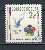 CUBA -  LA JEUNESSE  N°Yt 597 Obli. - Usados