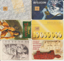 B13 - 6 CARTES A PUCES DE TCHEQUIE Pour 1 Euro - Czech Republic