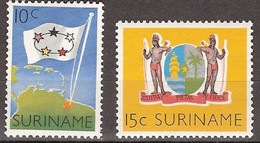 Suriname NVPH 347-48 Statuut Voor Het Koninkrijk 1960 MNH Postfris - Surinam ... - 1975