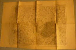 Karte Des Deutschen Reiches : COLMAR - 1/100 000ème - 1884/1908. - Topographical Maps