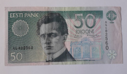 ESTONIA - 50 KROONI -  P 78 - 1994 -  CIRC - BANKNOTES - PAPER MONEY - CARTAMONETA - - Estonie