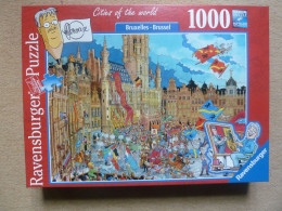 PUZZLE RAVENSBURGER (1000 P) - FLEROUSE / BRUXELLES - BRUSSEL - Rompecabezas