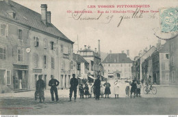 88) SENONES : Rue De L'Hôtel De Ville (1906) - Animée !! - Senones
